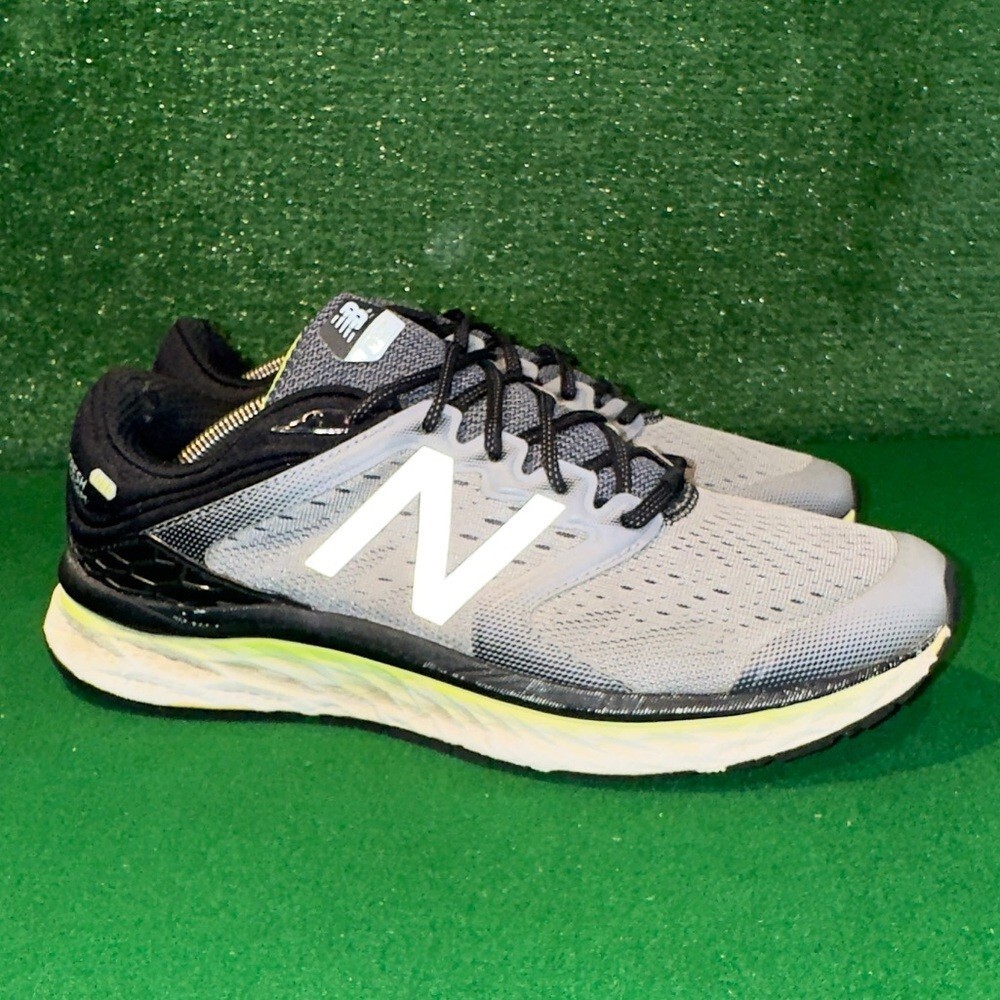 New Balance Fresh Foam 1080 Grey Volt Green M1080GY8 Men’s Size 10.5